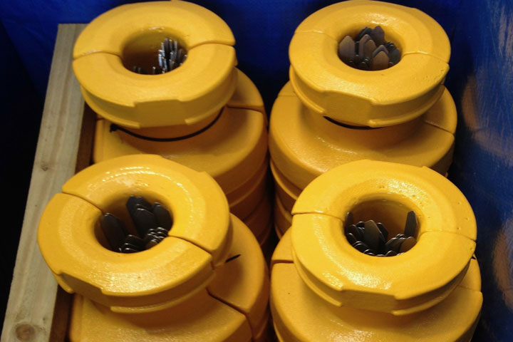 Buoyant Vertebrae Bend Restrictors