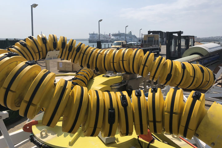 Buoyant Vertebrae Bend Restrictors