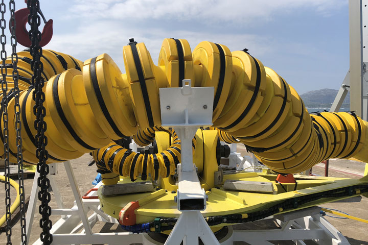 Buoyant Vertebrae Bend Restrictors