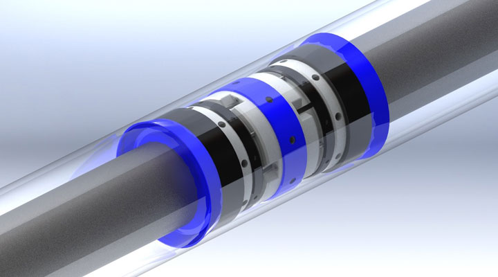 Pipe in pipe seals