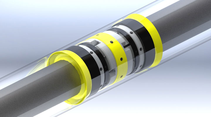 Pipe in pipe seals