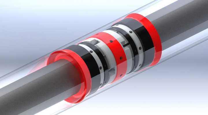 Pipe in pipe seals