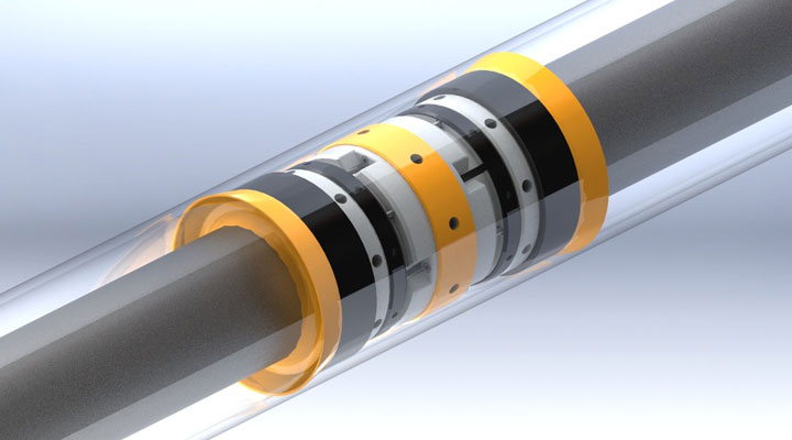 Pipe in pipe seals