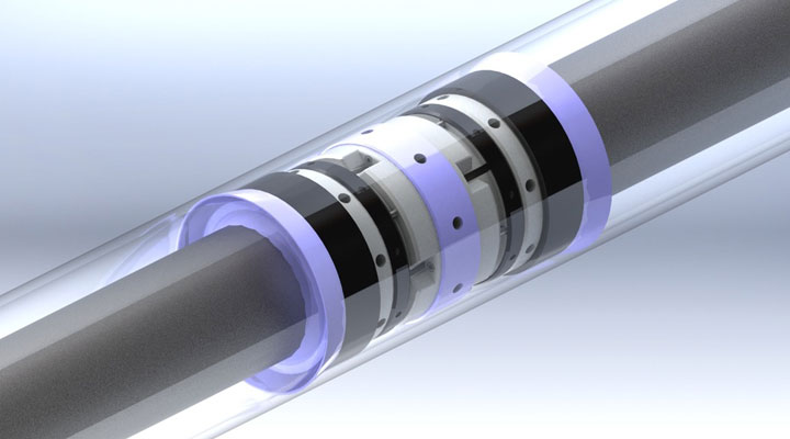 Pipe in pipe seals