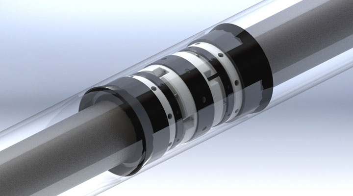 Pipe in pipe seals