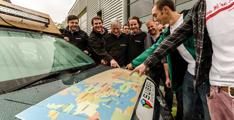 Sponsoring Charity Car Journey Of A Lifetime