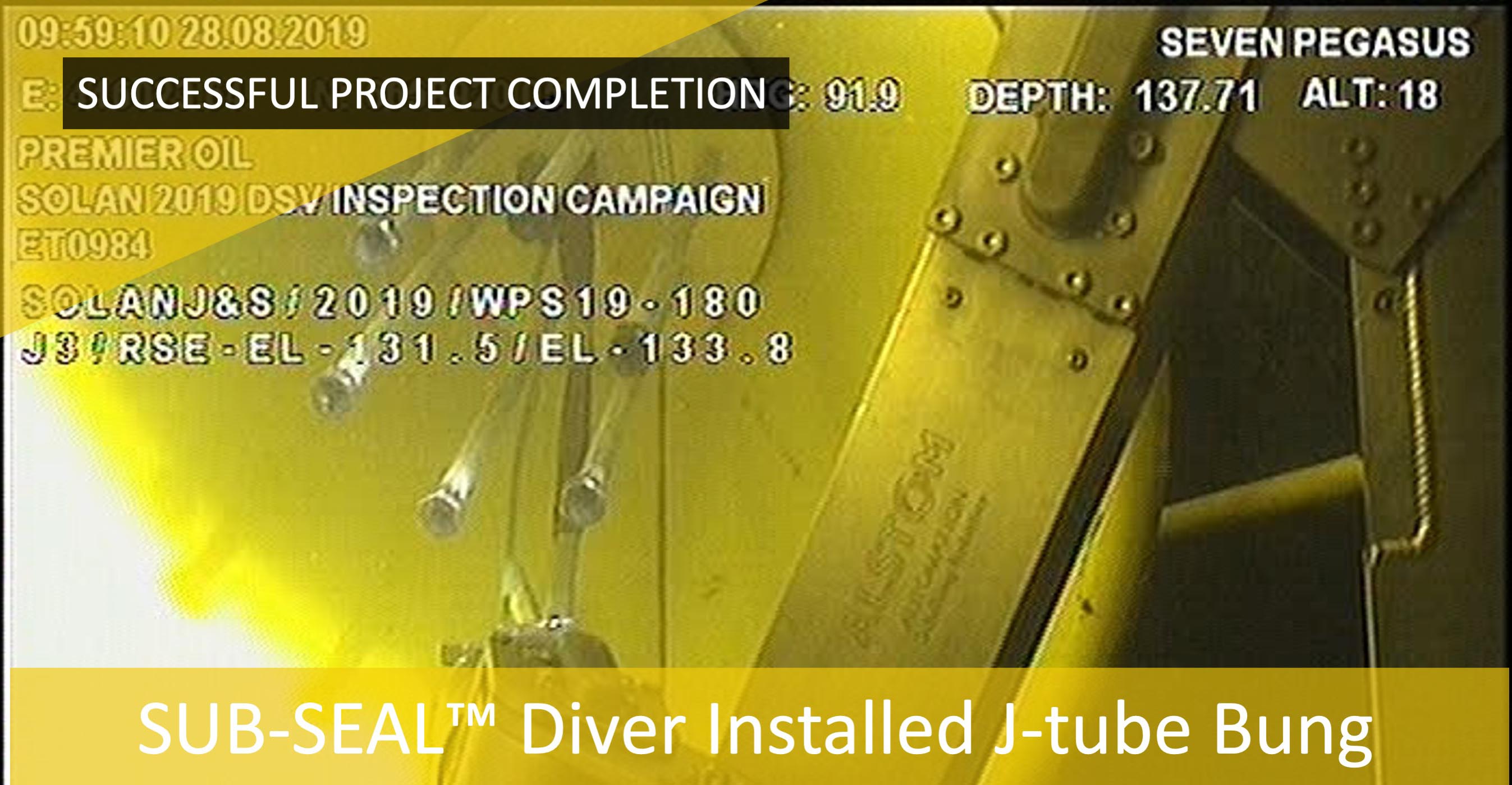 Subsea Energy Solutions (SES) deliver J Tube Project in One Week.
