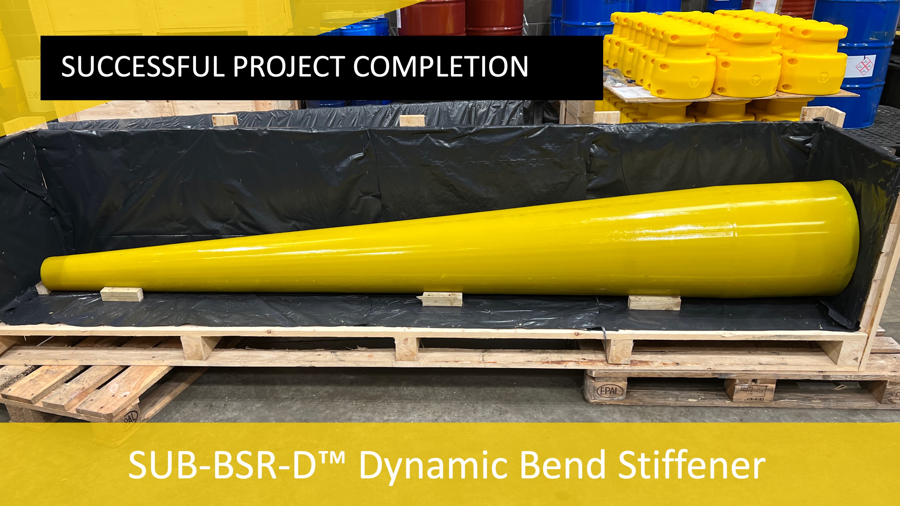 SES delivers SUB-BSR-D™ Dynamic Bend Stiffener