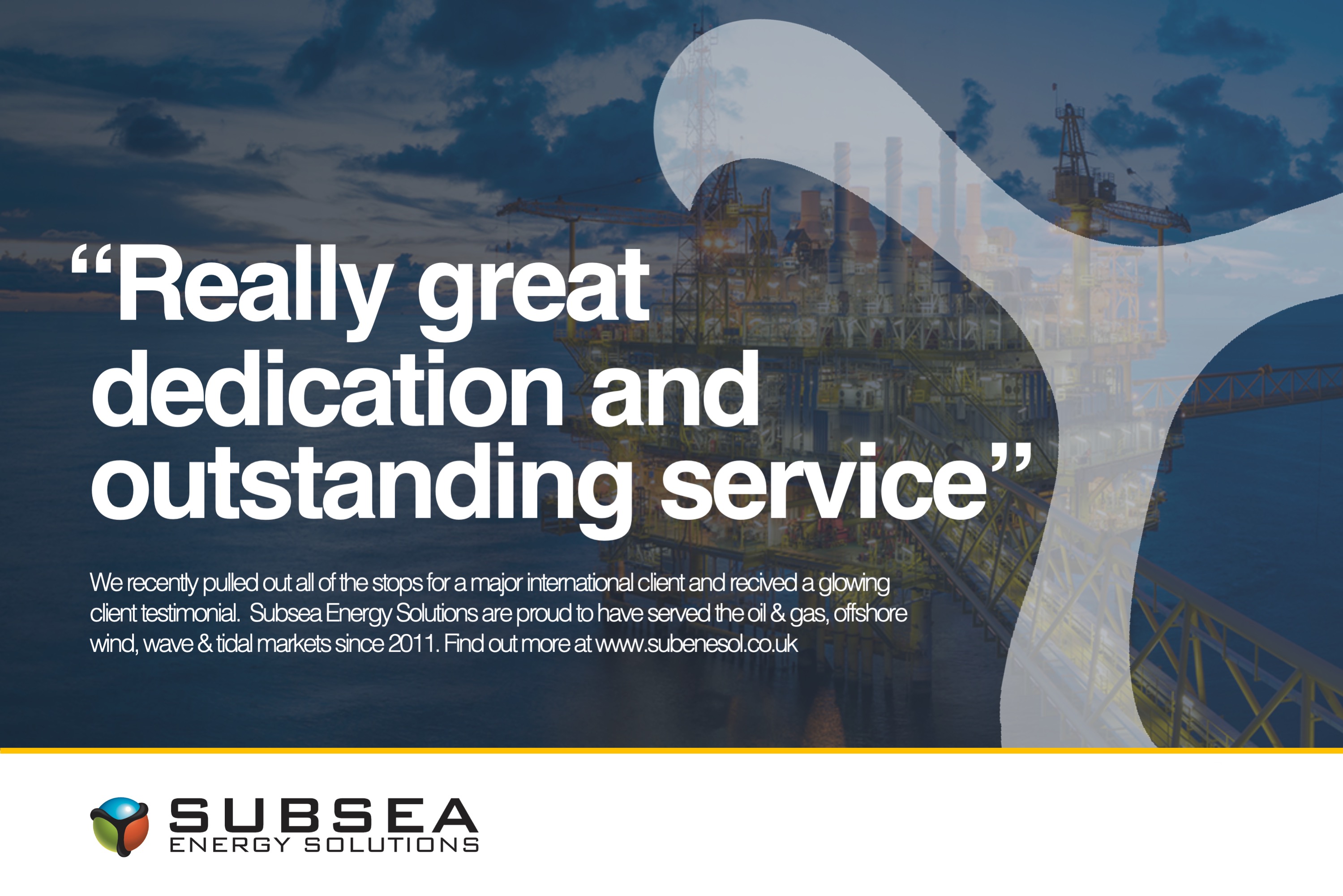 Client testimonial: Multinational Oil Major